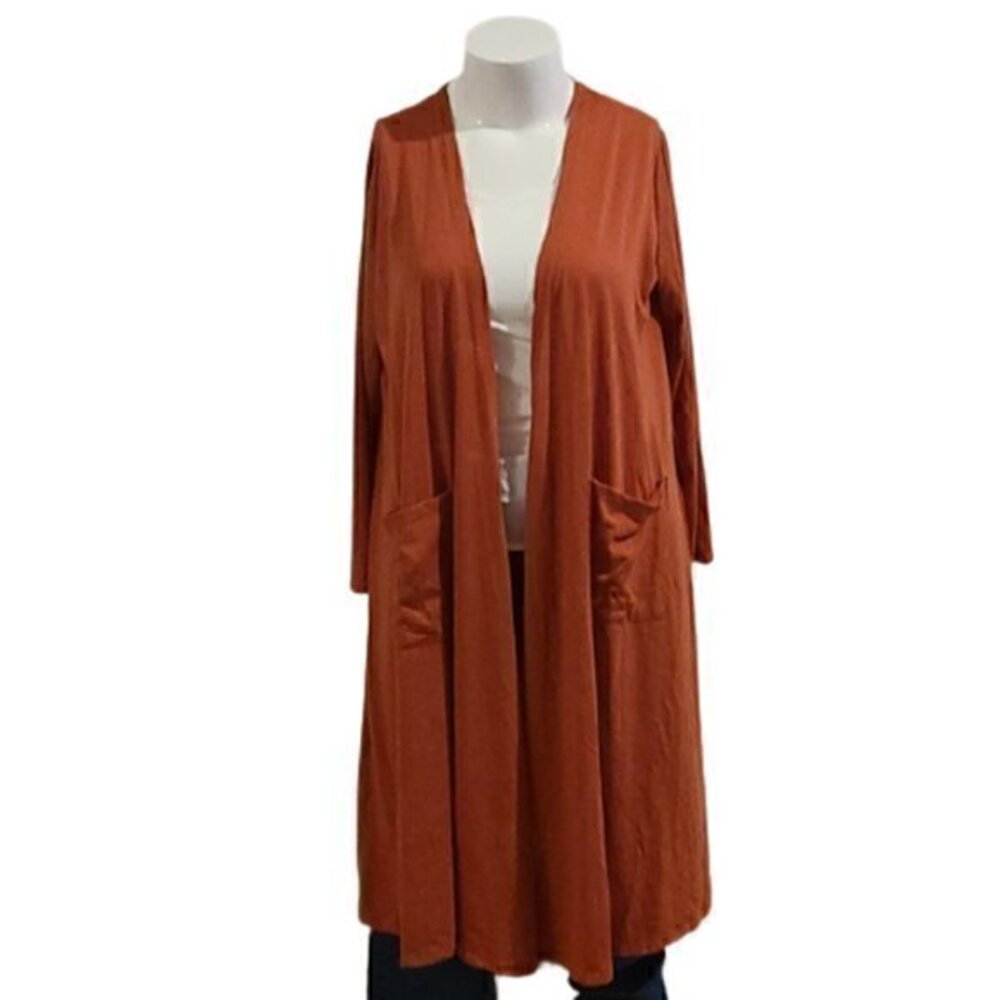 [Lularoe] Long Open Cardigan with pockets - Size L
